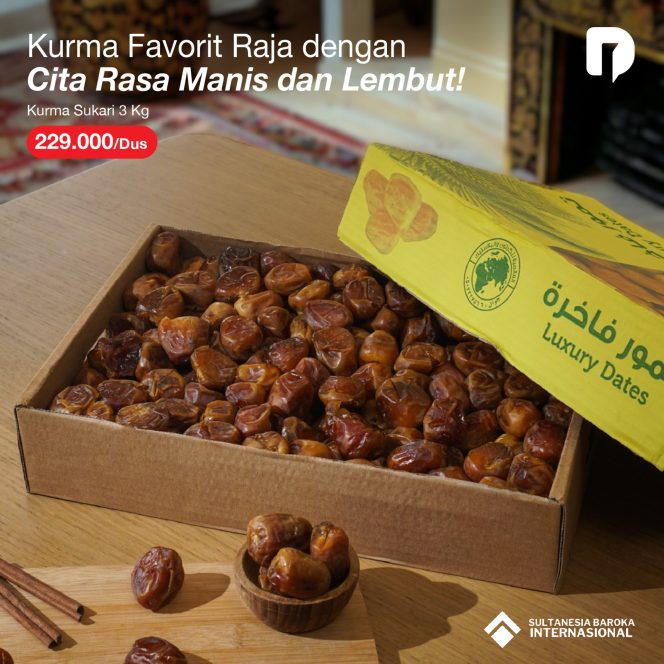 
 Kurma Sukari 3 Kg