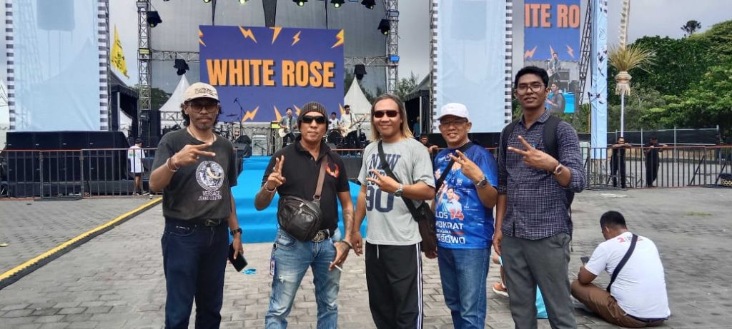 Acara Deklarasi Prabowo Gibran di Bali bersama Ketua DPD Pasukan 08 Bali dan Jajarannya