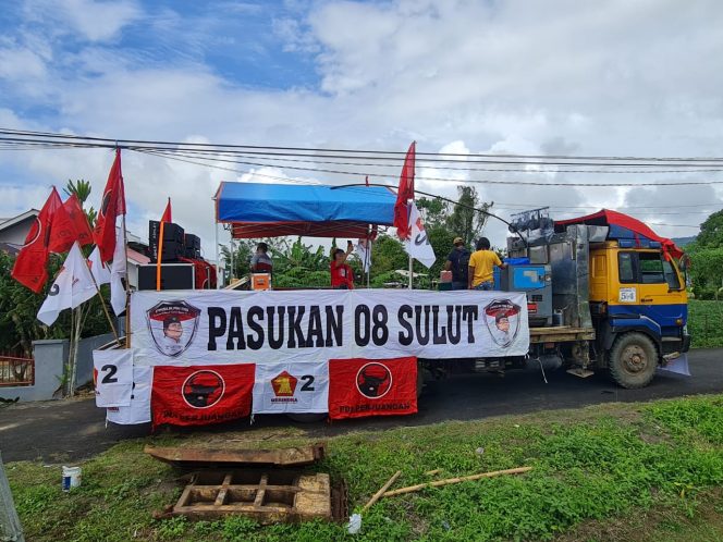 
 Pasukan 08 Dukung Penuh Carol dan Sendy untuk Walikota dan Wakil Walikota Tomohon