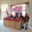 Ketua Komisi IV DPRD Klaten, H.Sutarna (Tengah) berikan materi tentang Perda Nomor 4/2024 tentang penanggulangan penyakit. Dalam kesempatan tersebut,Ia mengajak agar masyarakat menjaga pola hidup sehat. Dok. Pribadi