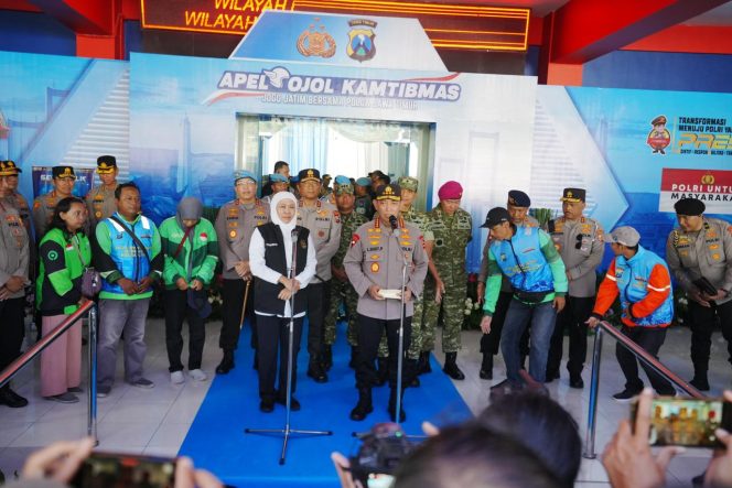 
 Pimpin Apel Ojol di Jatim, Kapolri Pastikan Komitmen Bermitra Jaga Kamtibmas Kondusif
