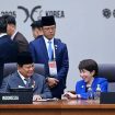 Saat Presiden Prabowo Subianto berbincang dengan Perdana Menteri Jepang, Sanae Takaichi