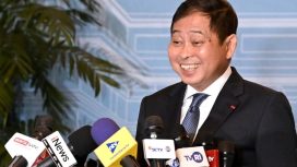 Jonan saat diwawancarai awak media