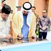 Prabowo Subianto, saat meresmikan Rumah Sakit Kardiologi Emirates-Indonesia (RS KEI) di Surakarta bersama Paduka Yang Mulia Sheikh Theyab bin Mohamed bin Zayed Al Nahyan