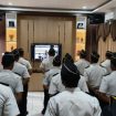 Pimpinan dan pegawai Lapas Klaten ikuti apel bersama awal tahun 2026 secara virtual bersama Kemenko Kumham Imipas, Kementrian Hukum, Kementrian HAM , dan Kementrian Imipas.