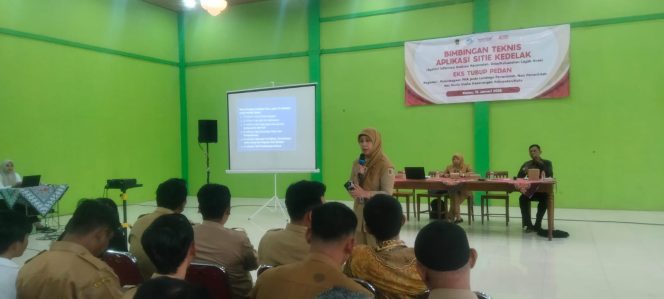 
 DISSOSP3APPKB Klaten gelar Bimtek Aplikasi SITIE KEDELAK ,Inovasi untuk pemenuhan hak anak (Dok.Pribadi).