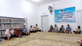 SPPG Cayaha Barepan gelar doa bersama untuk persiapan launching Senin pekan depan (Foto : Jati).